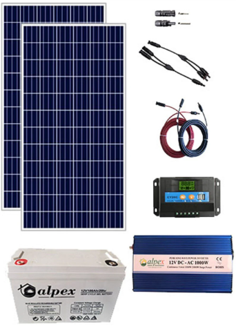 ALPEX SOLAR PAKET SP330